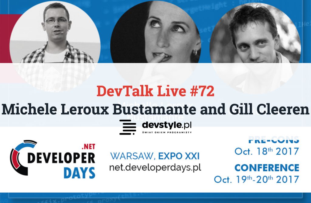 DevTalk#72 – Live with Michele Leroux Bustamante and Gill Cleeren
